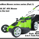 GreenWorks G-Max 40V Cordless Electric Lawn Mower Reviews – 2017 5 mower series