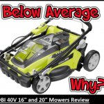 Ryobi 40 Volts Mowers Review