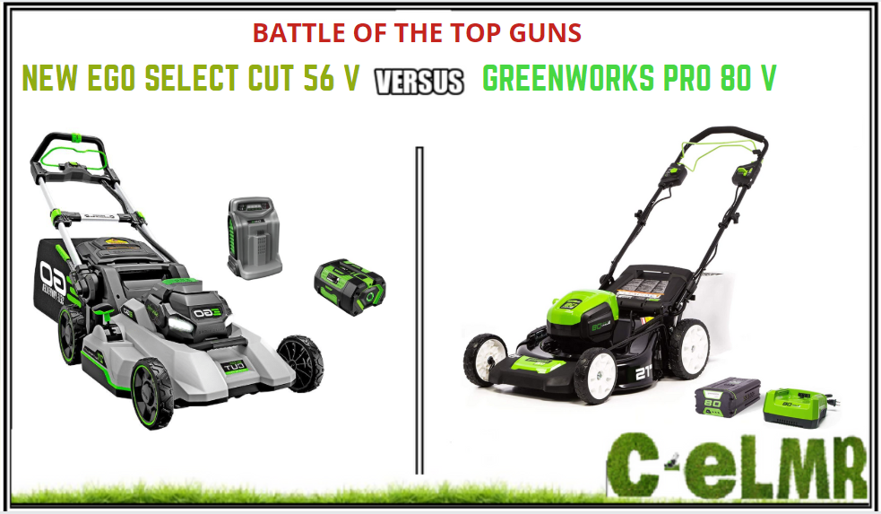 EGO select cut LM2135SP 56 V versus GreenWorks Pro 80 V